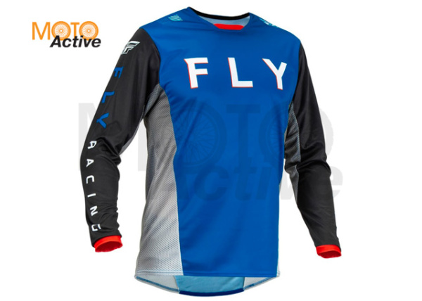 Джерси FLY RACING KINETIC KORE, синяя/черная